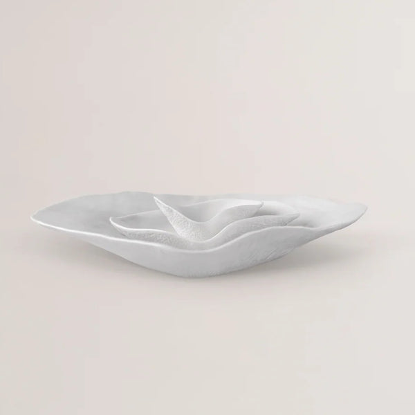 Sarah-Linda porcelain dinnerware set White Indulge Nº2+Nº5+Nº6