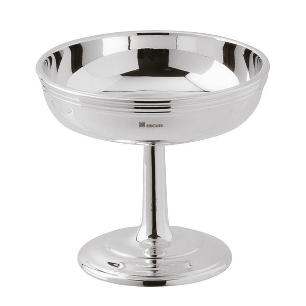 Close-up Silver-plated Rencontre ice cream cup by Ercuis