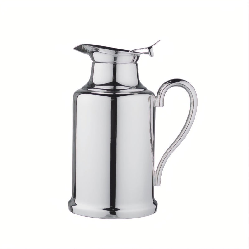 Luxury insulated pot Regards by Ercuis in silver-plate and stainless steel – handcrafted French design in 0.6 L