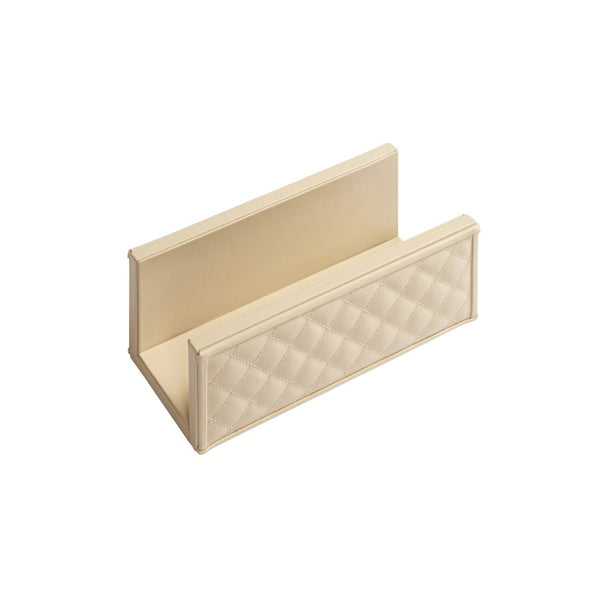Celio Diamonds leather envelope holder with quilted padded inserts by Giobagnara x Riviere