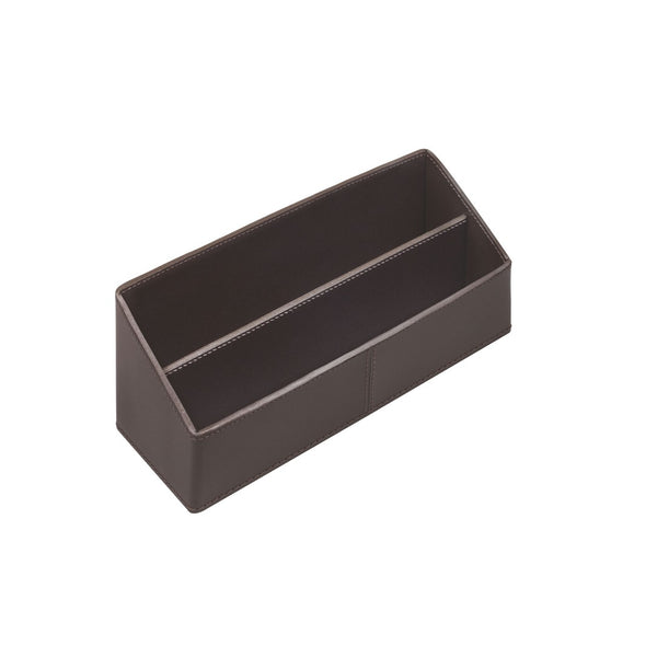 Giobagnara x Rudi Tecnocuoio leather envelope holder in dark brown