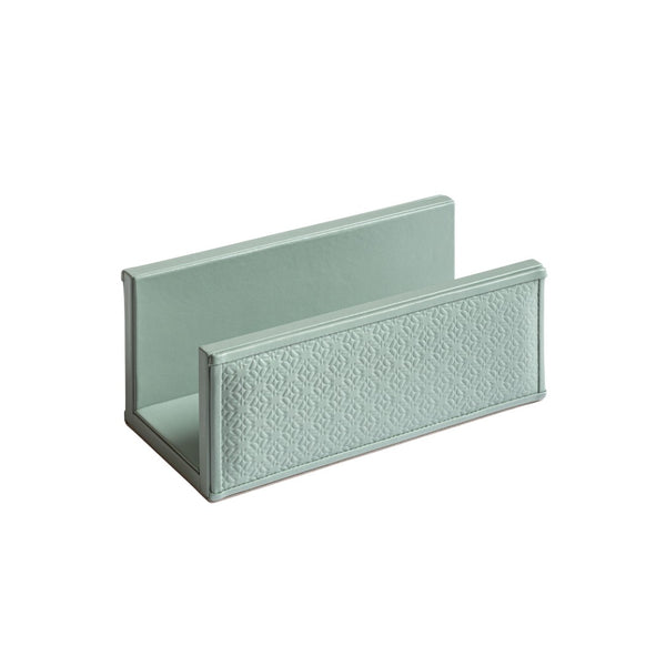 Leather envelope holder with Elie Saab monogram padded inserts by Giobagnara