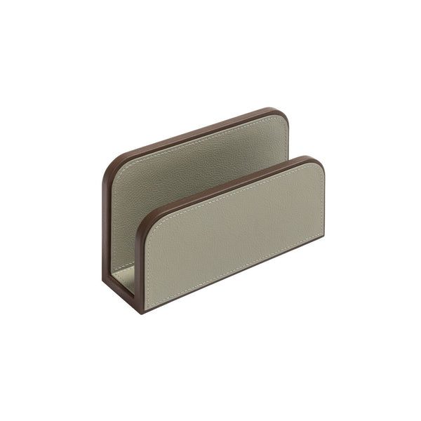 Leather Envelope Holder in Pelle Frau leather by Giobagnara x Poltrona Frau