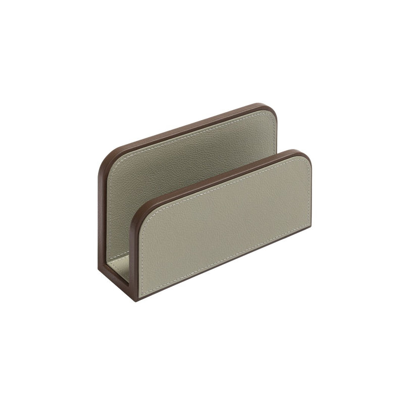 Leather Envelope Holder in Pelle Frau leather by Giobagnara x Poltrona Frau