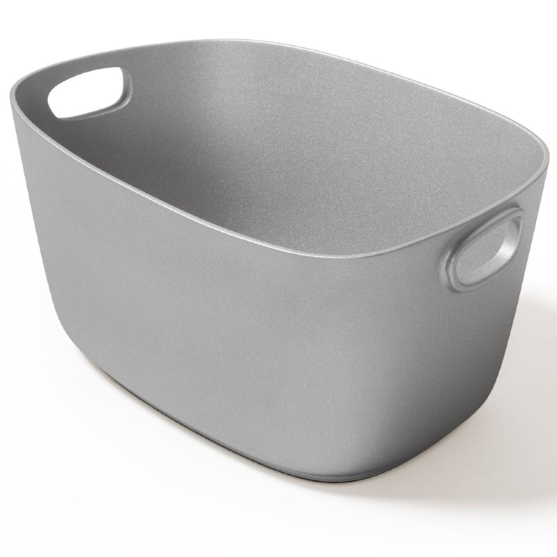 Maris champagne bucket for 5 in cast aluminium by Kelly Wearstler x Giobagnara, silver finish