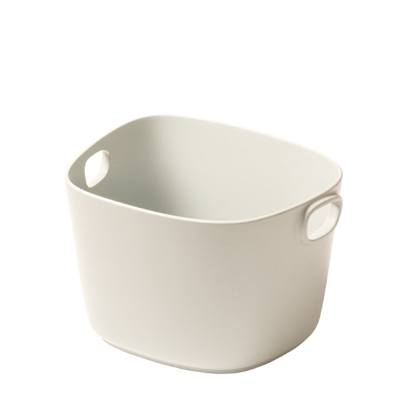 Maris champagne bucket for 3 in cast aluminium by Kelly Wearstler x Giobagnara, ivory finish