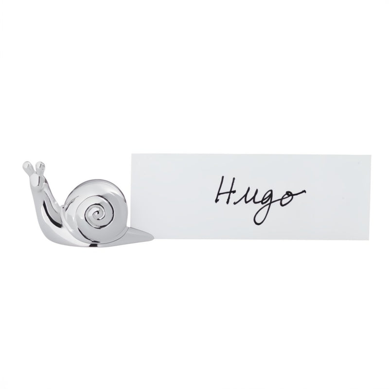 Snail Silver-Plated Place Card Holders Set of 6 by Ercuis