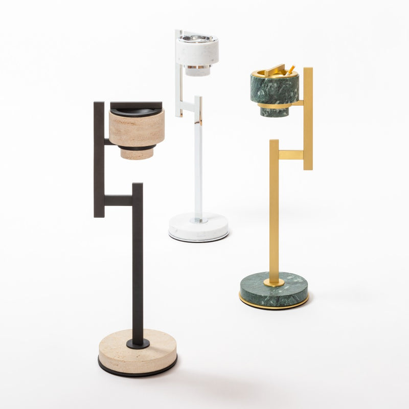 Giobagnara Rimini standing ashtray lifestyle image