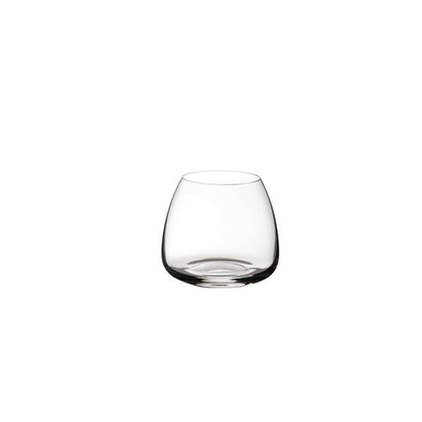 Water Tumbler Rose by Collevilca in mouth-blown titanium crystal