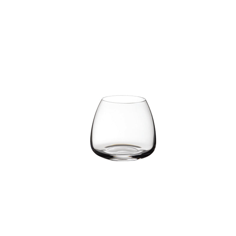 Water Tumbler Rose by Collevilca in mouth-blown titanium crystal