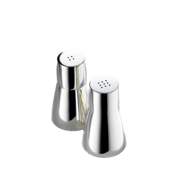 Salt and Pepper Set Leon Silver-Plated by Robbe & Berking, contemporary German design for luxury dining.