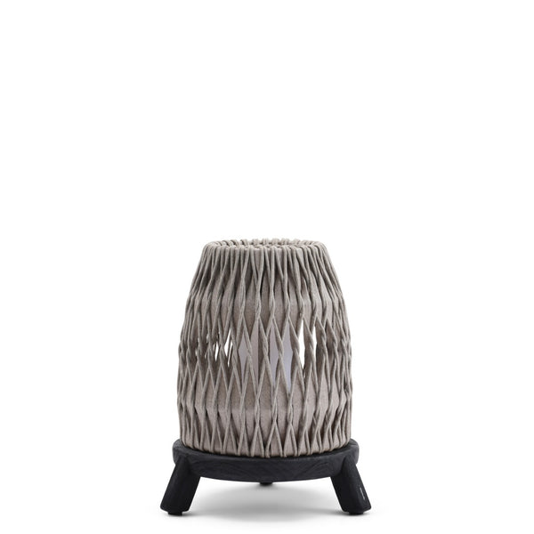Decorative lantern with geometric pattern on a white background