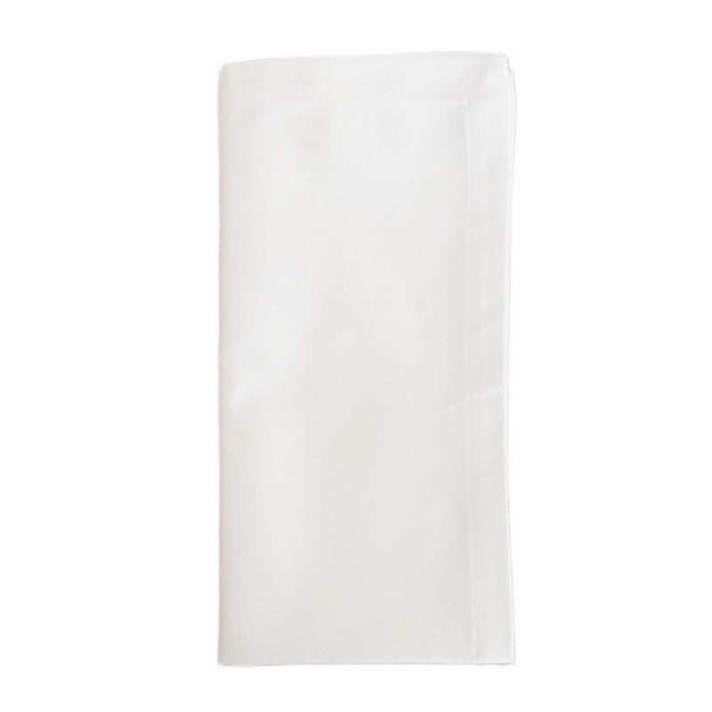 Service cloth or napkin in cotton  on a white background