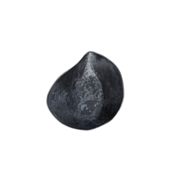 Sarah-Linda set of 2 graphite porcelain side bowls No2 Indulge collection on a white background