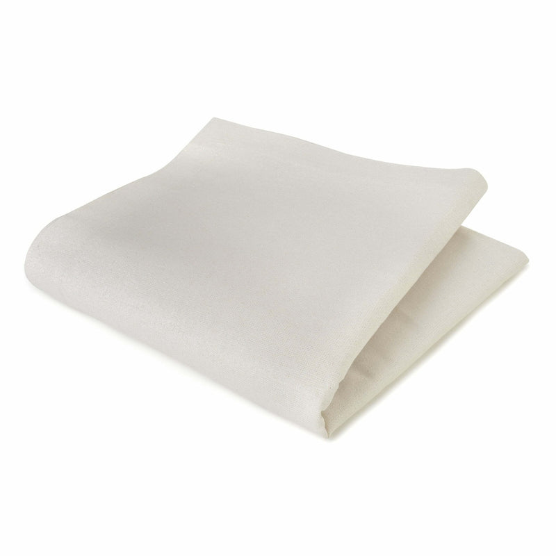Shiny silver metallic tablecloth with elegant sheen by Roseberry Home folded