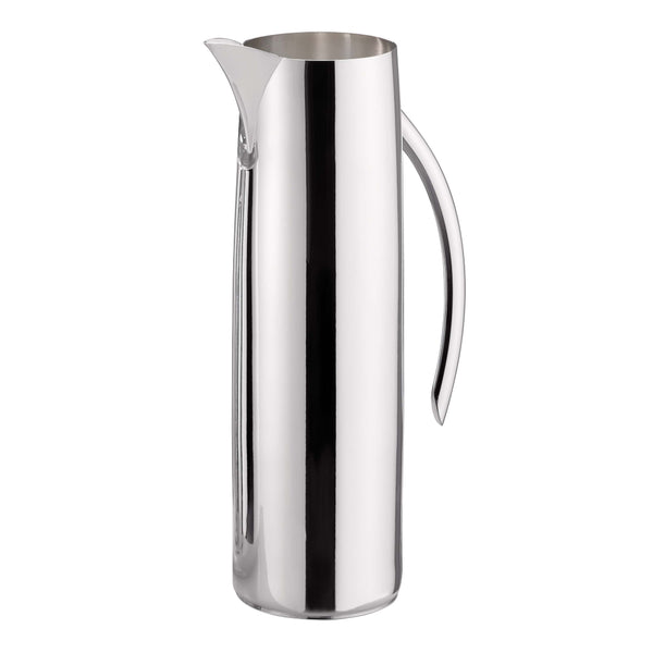 'Goccia' Cylindrical Silver Plated Pitcher by Greggio