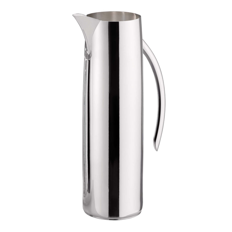 'Goccia' Cylindrical Silver Plated Pitcher by Greggio