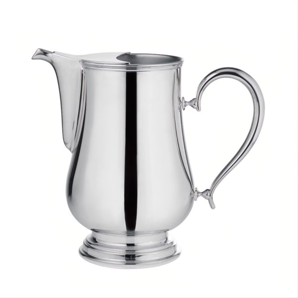 Silver pitcher Rencontre on a white background