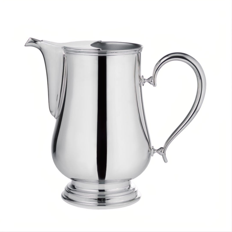 Silver pitcher Rencontre on a white background