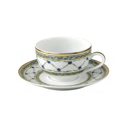 Tea Cup with Saucer Allée du Roy porcelain by Raynaud