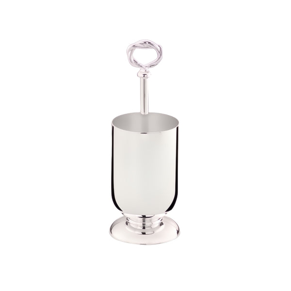 Silver toothpick Holder from Villa Pisani on a white background