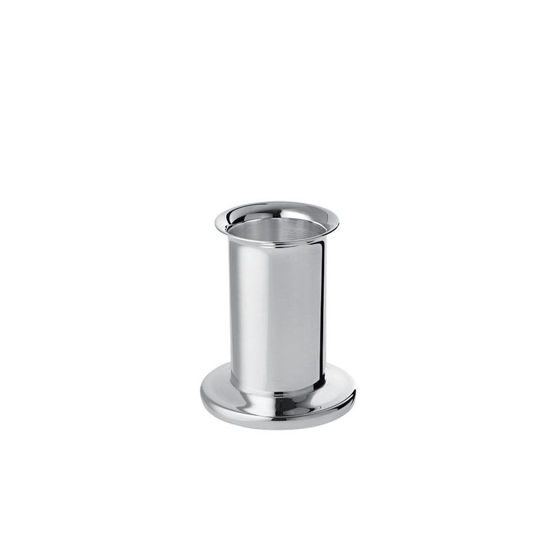 Toothpick Holder Tuileries Silver-Plated by Ercuis with flared rim and pedestal base.