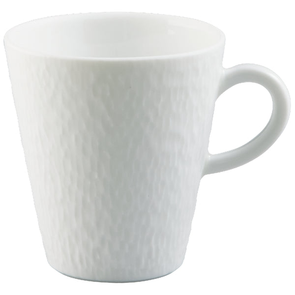 Coffee Cup & Saucer - Minéral White