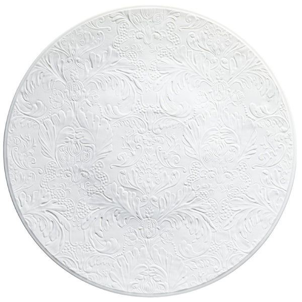 Presentation Plate - 'Italian Renaissance' in White