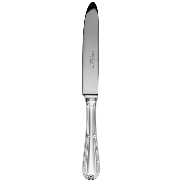 Palmette dessert knife with Empire-inspired handle by Sonja Quandt.