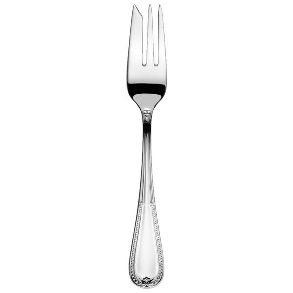 Palmette cake fork with three tines and Empire motifs on its handle by Sonja Quandt.