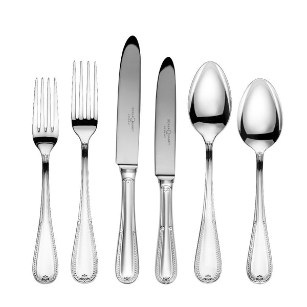 36-piece Palmette cutlery set with Empire-style motifs by Sonja Quandt.