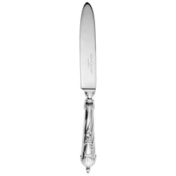 Vendôme silver-plated fruit knife with ornate handle.