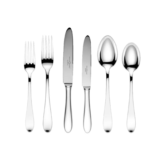Avantgarde 36-piece silverplated cutlery set by Sonja Quandt.