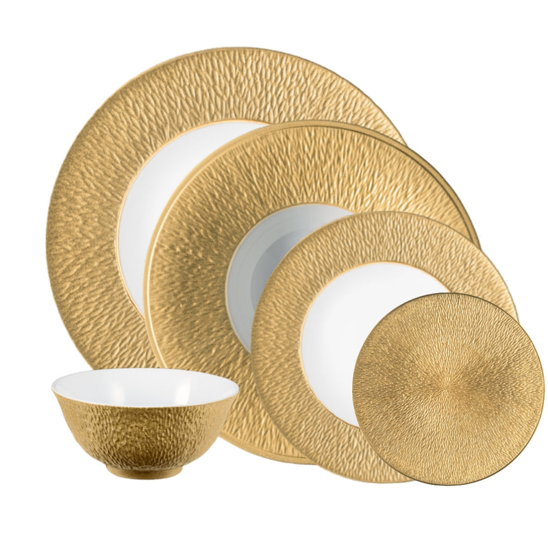 Dinnerware Set of 30 Pieces - Minéral Gold