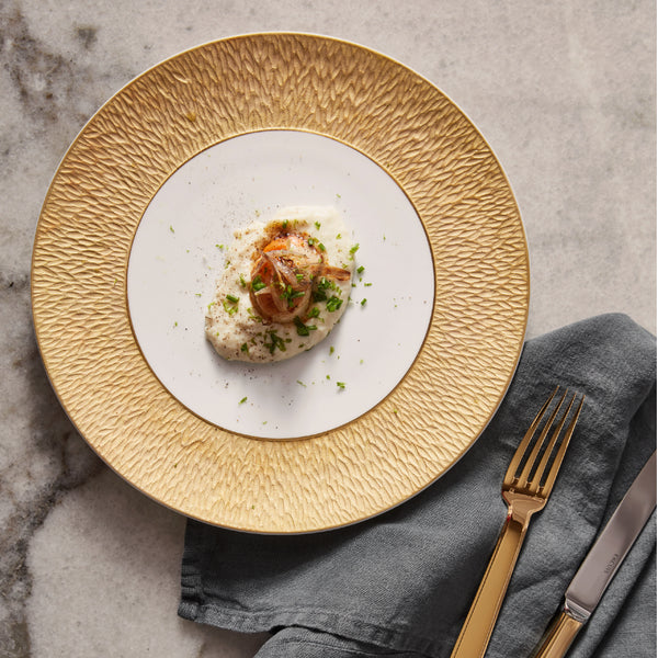 Dinner Plate 29cm - Minéral Gold