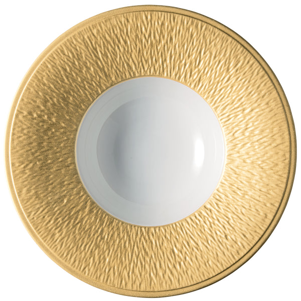 Soup & Pasta Plate - Minéral Gold