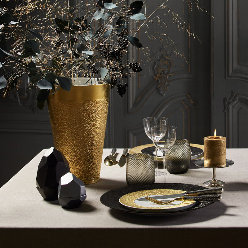 Dinnerware Set of 16 Pieces - Minéral Gold