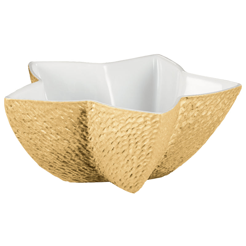 Star Sugar Bowl Small - Minéral Gold