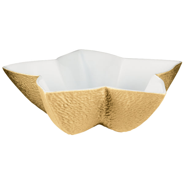 Star Sugar Bowl Large - Minéral Gold