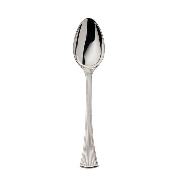 Coffee Spoon 13 cm – Avenue silver-plated spoon with compact bowl and sculpted ridged handle.