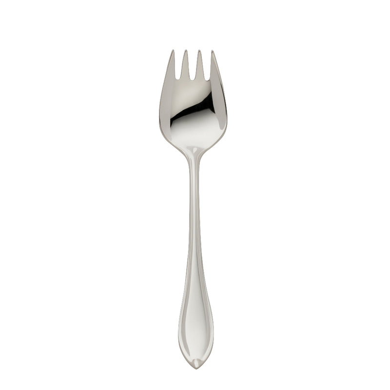 Oyster Fork from Navette silver-plated collection by Robbe & Berking for elegant seafood dining.