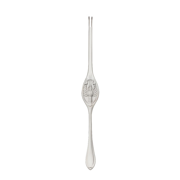 Lobster Fork from Navette silver-plated collection by Robbe & Berking for refined shellfish dining.