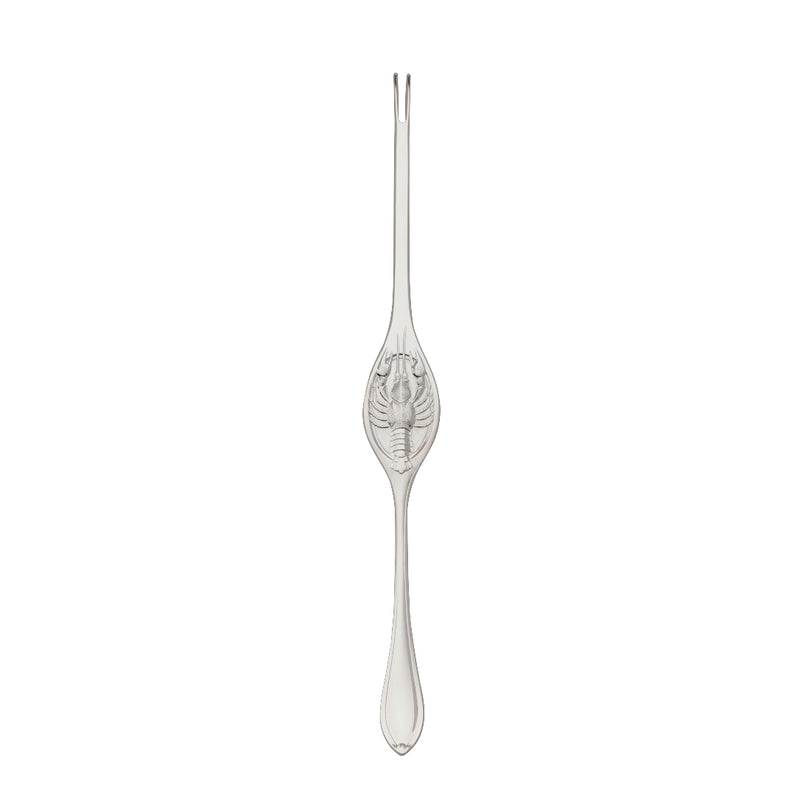Lobster Fork from Navette silver-plated collection by Robbe & Berking for refined shellfish dining.