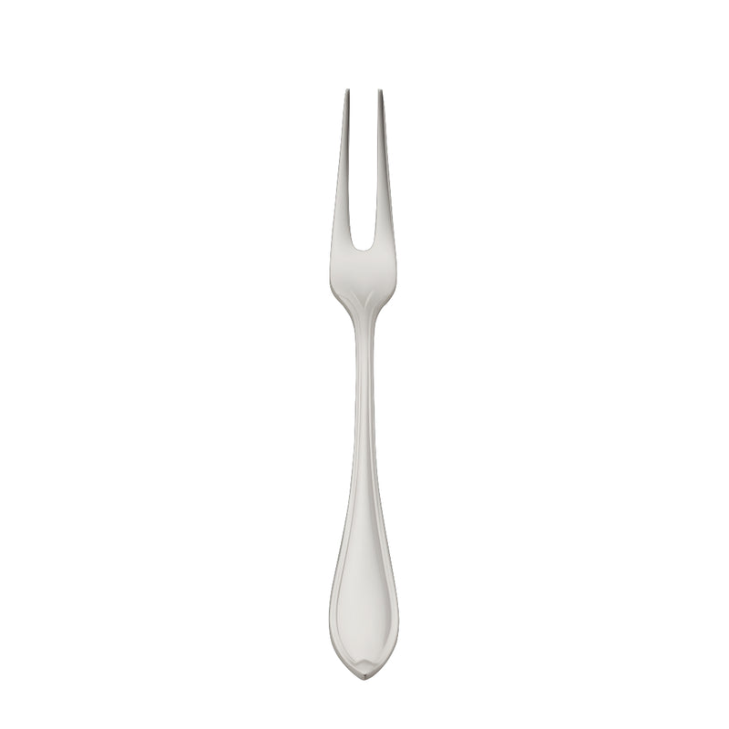 Navette small silver-plated meat fork by Robbe & Berking.