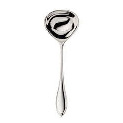 Silver-plated Navette sauce ladle by Robbe & Berking for serving sauces.