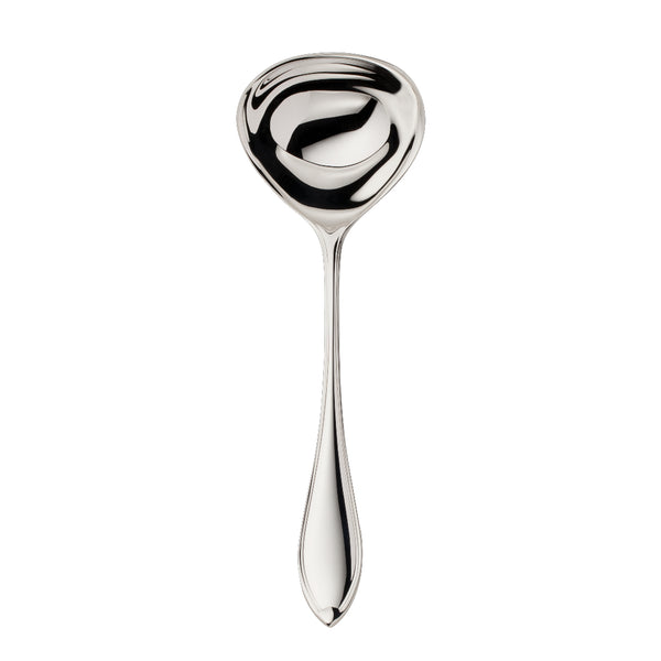 Silver-plated Navette sauce ladle by Robbe & Berking for serving sauces.