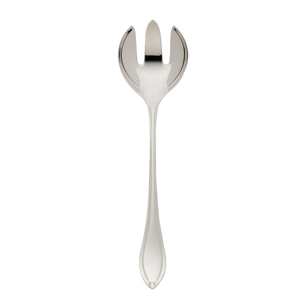 Navette large silver-plated salad serving fork by Robbe and Berking.