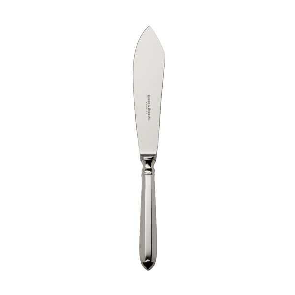 Robbe & Berking Navette silver-plated tart knife.