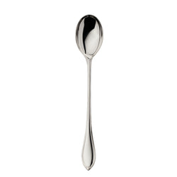 Robbe & Berking Navette silver-plated long drink spoon.