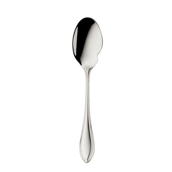 Robbe & Berking Navette silver-plated gourmet spoon.